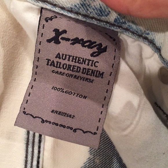 💸XY 32 X-RAY Tailored Denim 100% cotton jeans 💸 - Picture 7 of 8